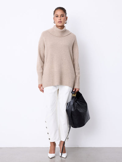Gilo Cashmere Jumper Sandstone