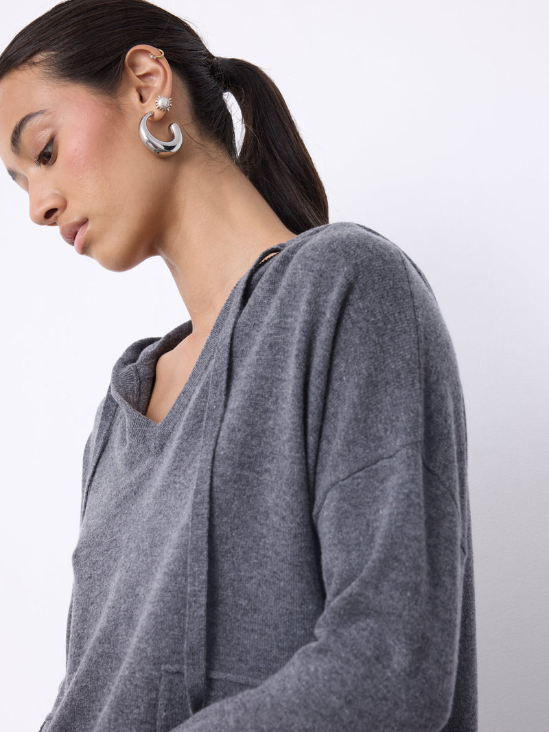 Gema Cashmere Wool Jumper Grey