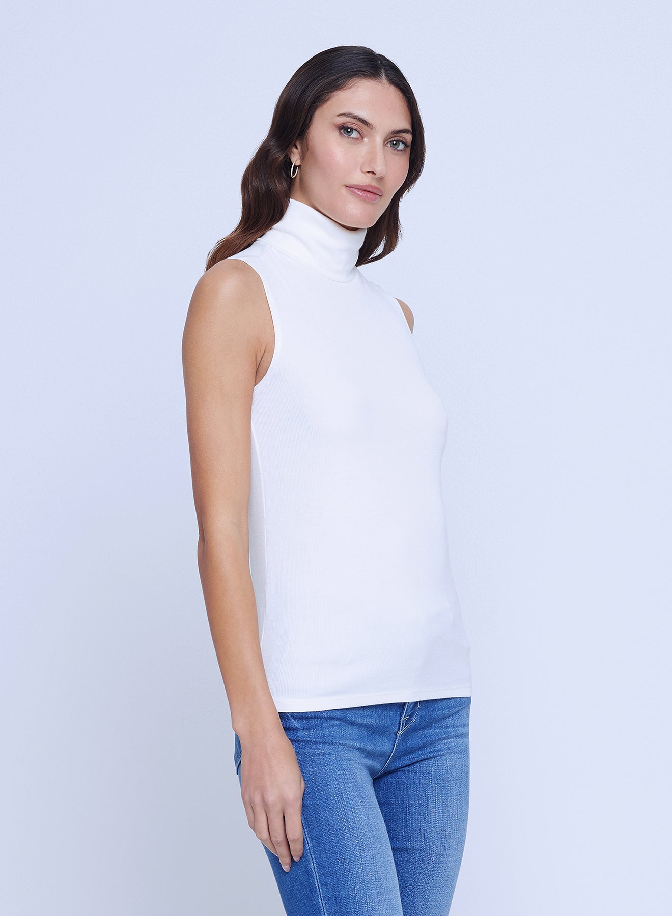 Ceci Sleeveless Turtle Neck by L'agence