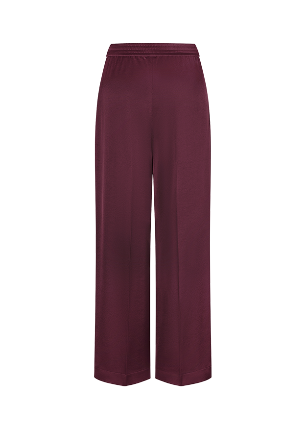 Wide Fit Pleated Trousers Morello