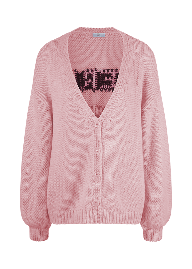 Cardigan with Cherry Pattern Sakura Patterned