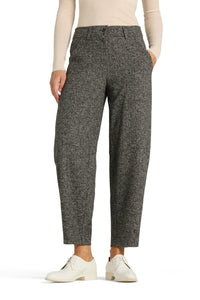 Orly Plain Pant Herringbone Silver/Black