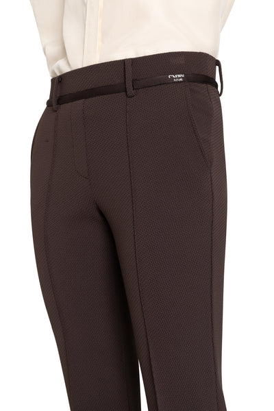 Francoise Cropped Pant Espresso Powder