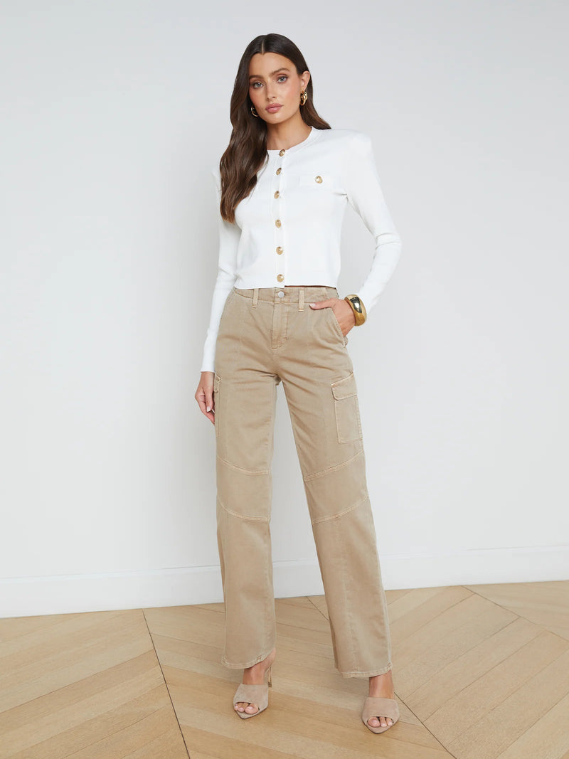 Toulouse Cardigan in White