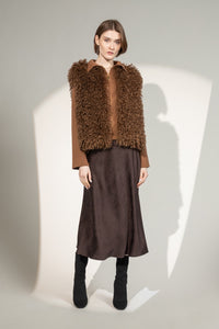 Copper Faux Fur