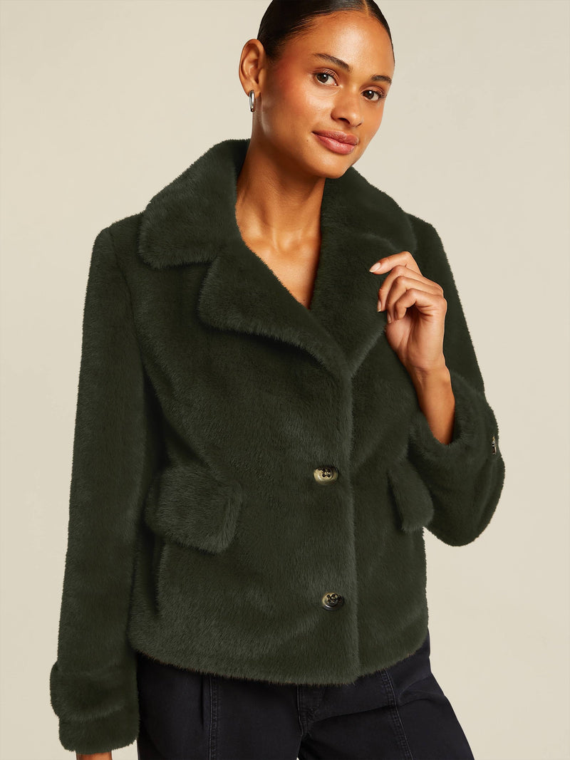 Abby Short Coat Silt
