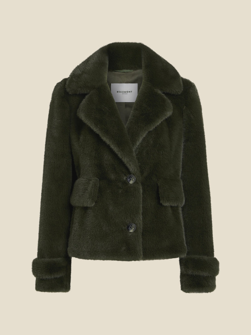 Abby Short Coat Silt