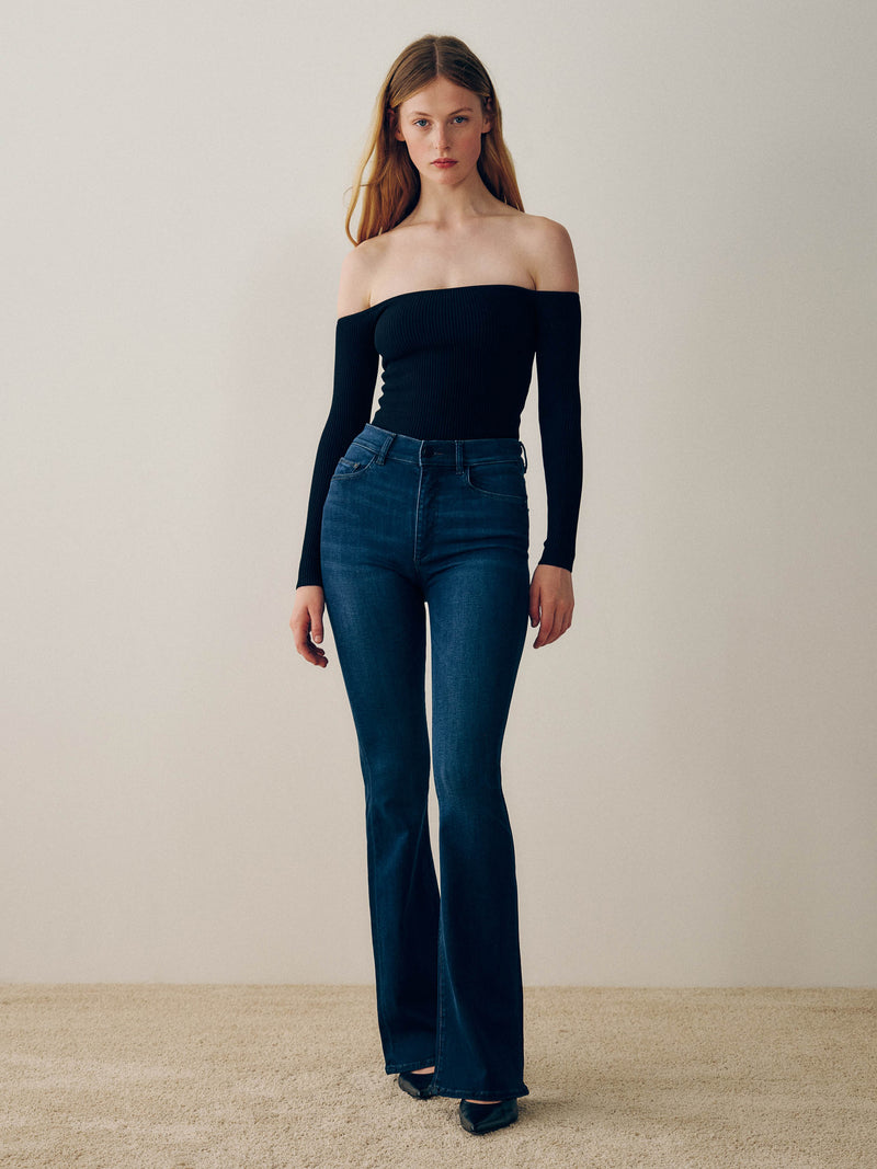 Bridget Boot High Rise Instasculpt™ 33" Jeans Meditterranean