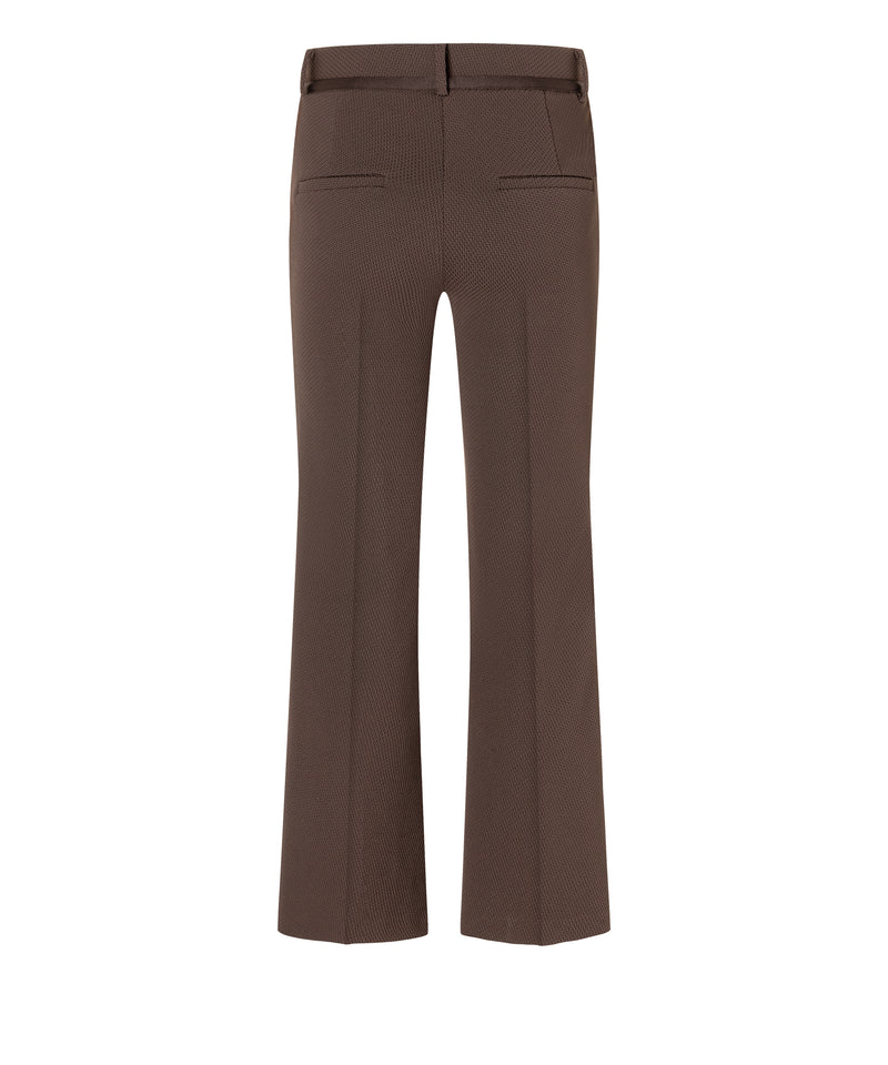 Francoise Cropped Pant Espresso Powder