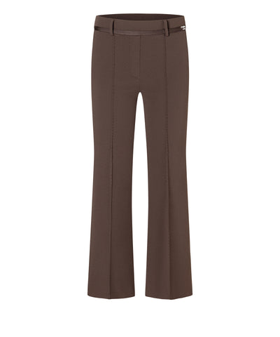 Francoise Cropped Pant Espresso Powder