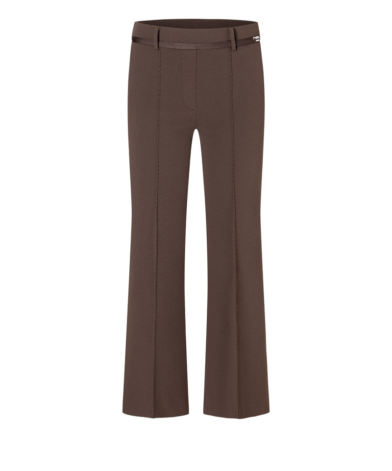 Francoise Cropped Pant Espresso Powder