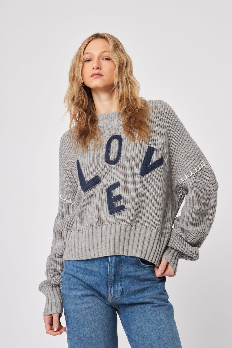 Ford Graphite Love Sweater