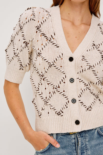 Isla Knit Cardigan Oat