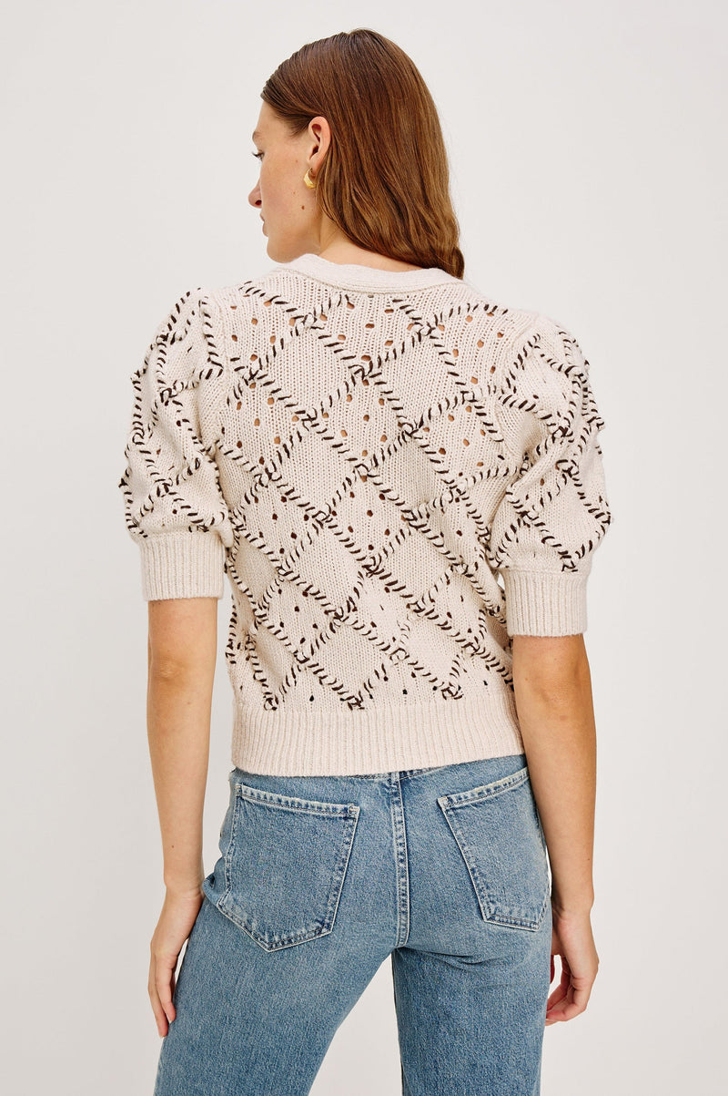 Isla Knit Cardigan Oat