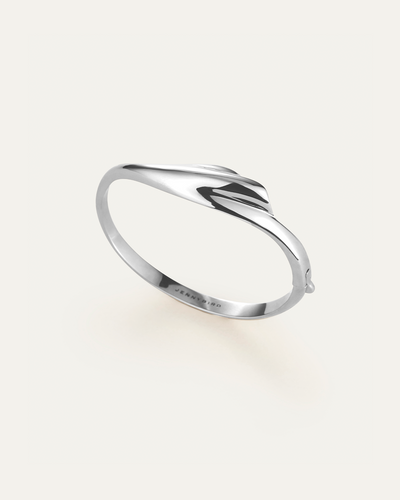 Portia Bangle Silver