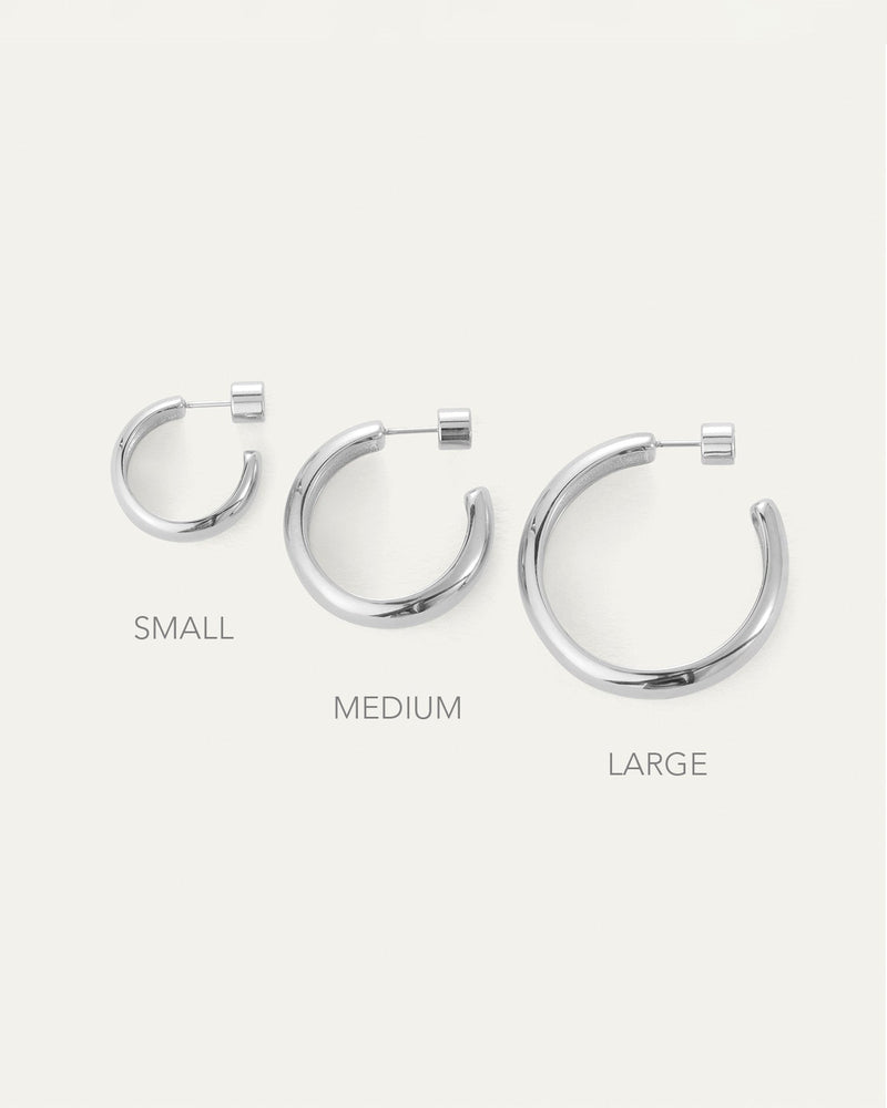Staple Hoop Earring Medium