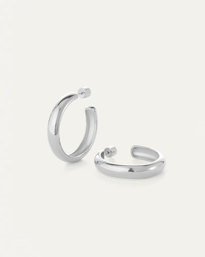 Staple Hoop Earring Large