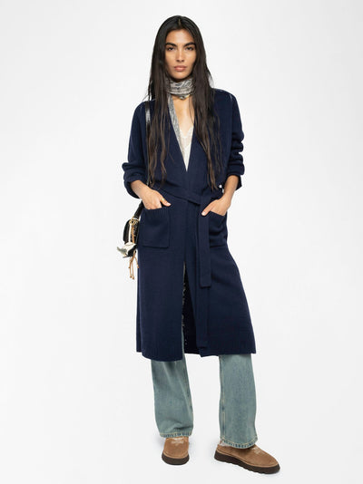 Salonny Cardigan Dark Navy