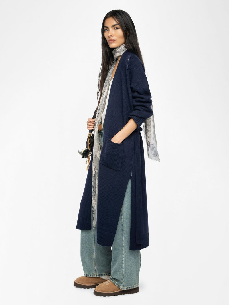 Salonny Cardigan Dark Navy