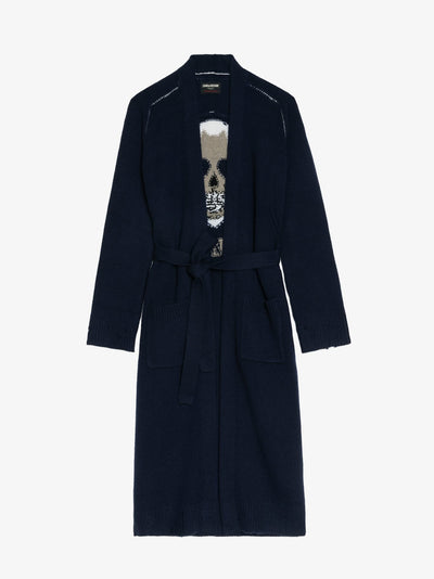 Salonny Cardigan Dark Navy