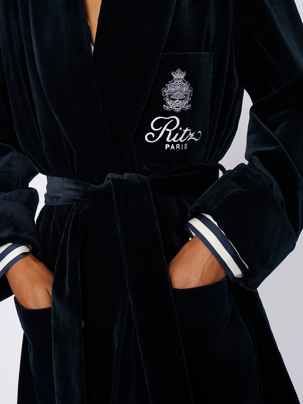 Ritz Velvet Robe by Frame