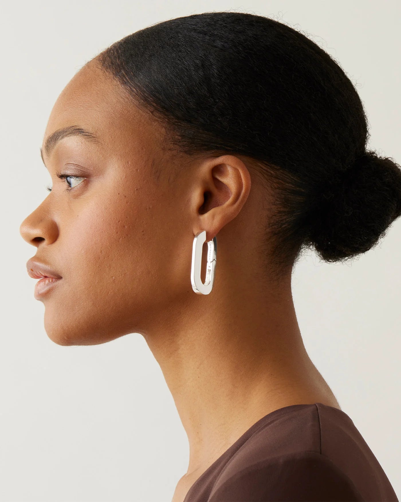 Mega U-Link Earrings by Jenny Bird