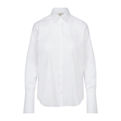 New Voyage French Cuff Blouse White
