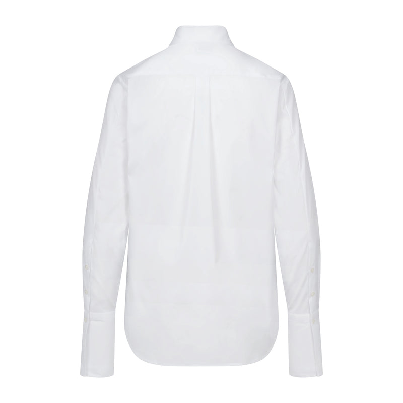 New Voyage French Cuff Blouse White