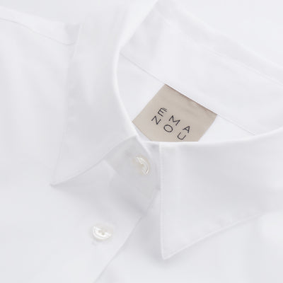 New Voyage French Cuff Blouse White