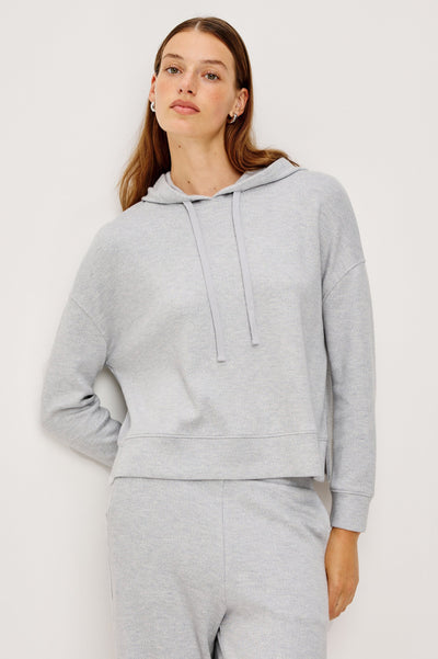 Nico Sweatshirt Heather Grey Brushed