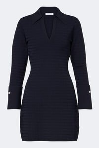 Celena Knit Mini Dress Heritage Navy