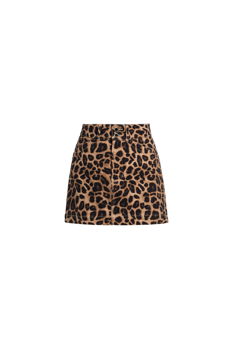 Chloe Skirt in Leopard