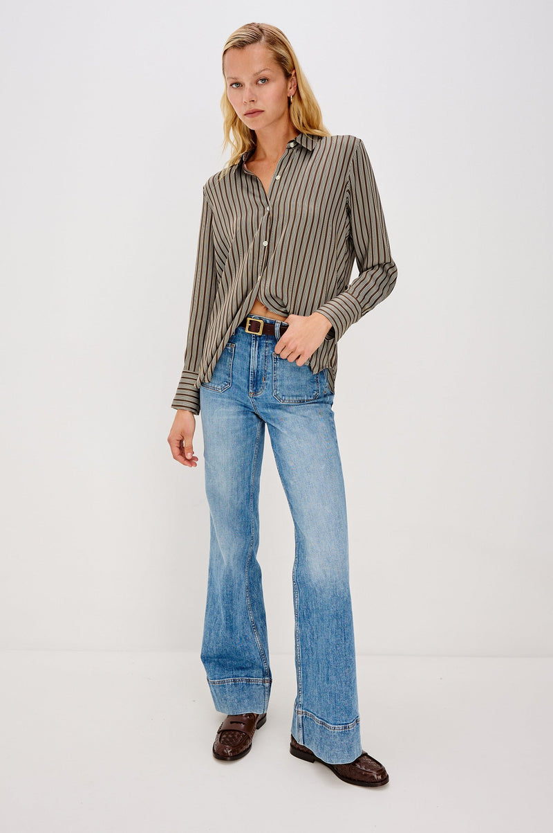 Saige Shirt Isle Stripe