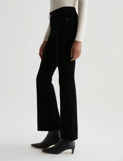 Farrah Boot Velvet Super Black