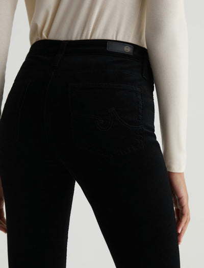 Farrah Boot Velvet Super Black