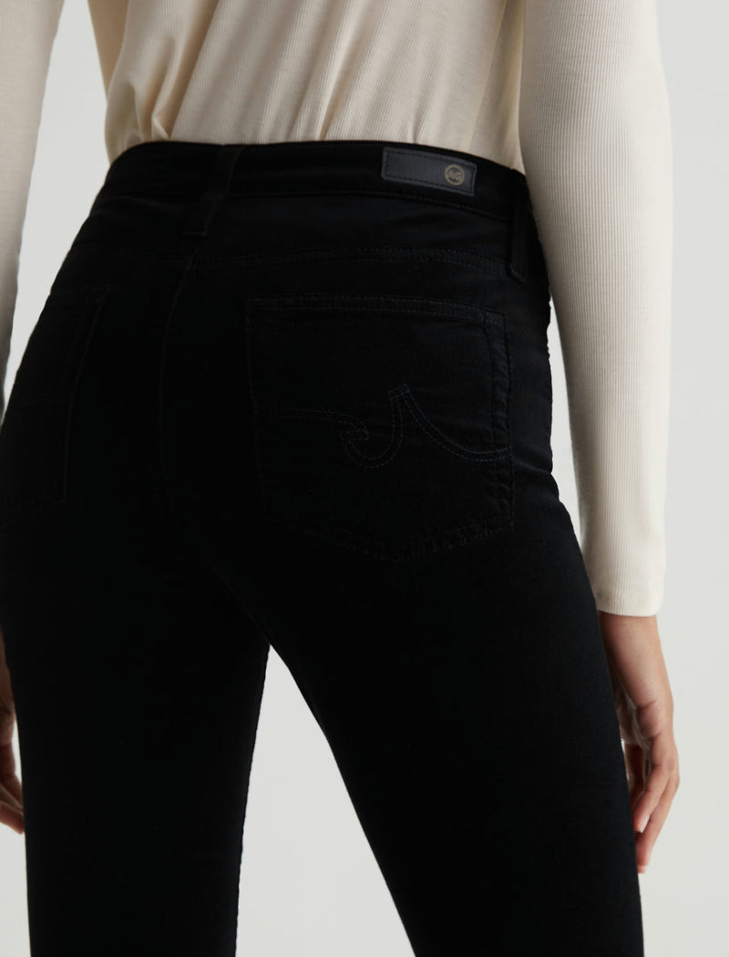 Farrah Boot Velvet Super Black