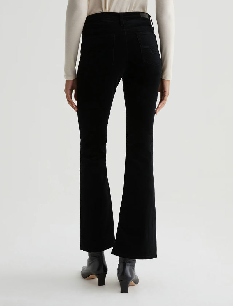 Farrah Boot Velvet Super Black