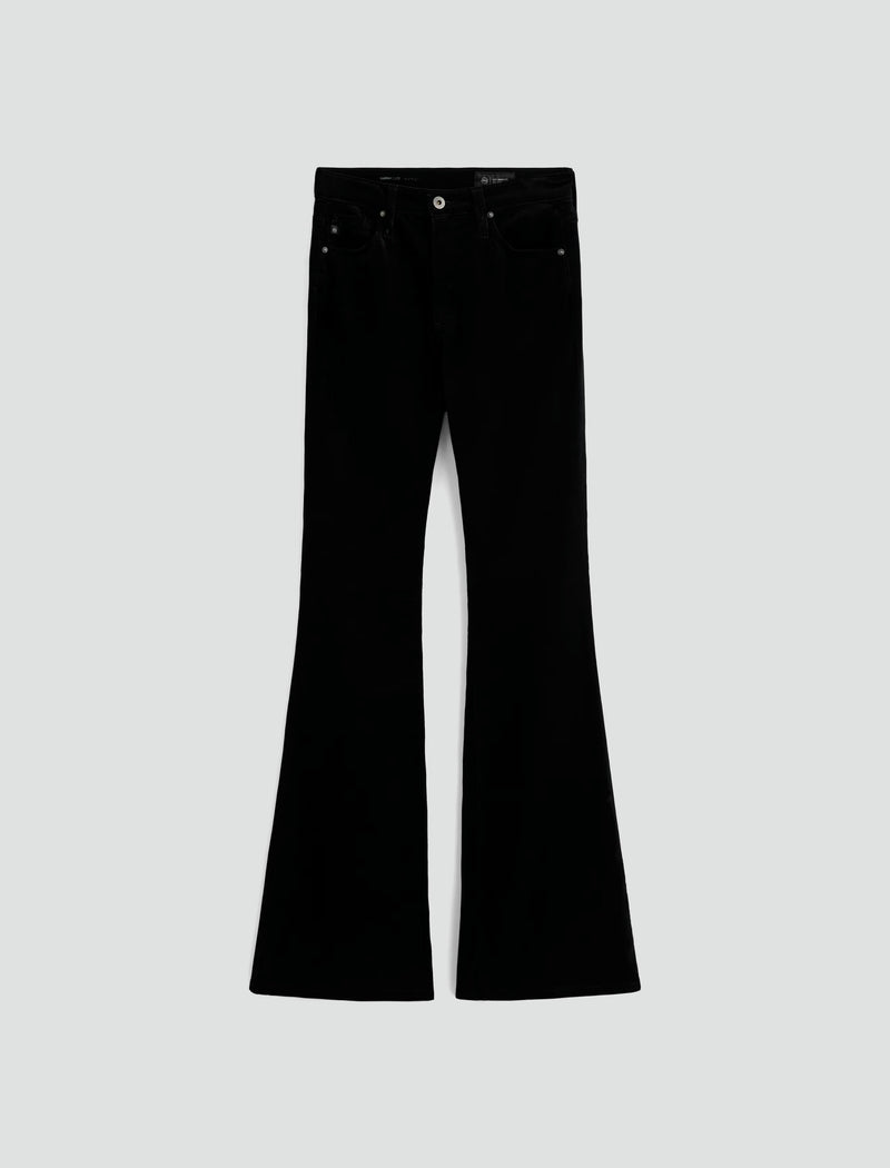 Farrah Boot Velvet Super Black