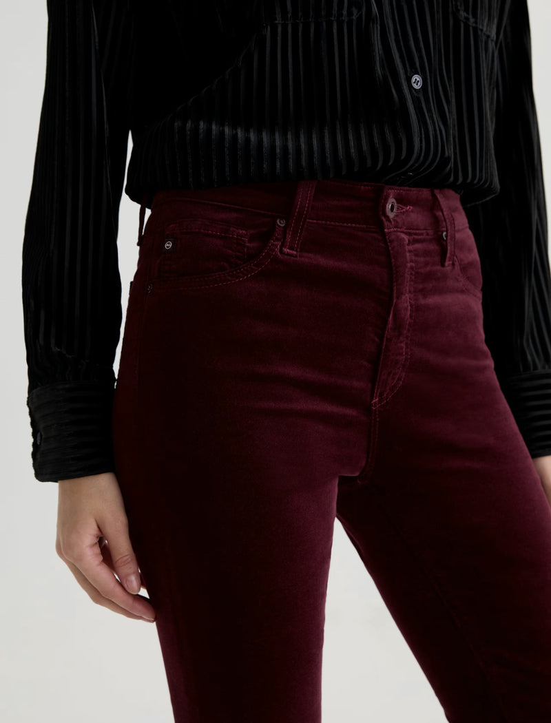 Farrah Boot Velvet Jean Winery