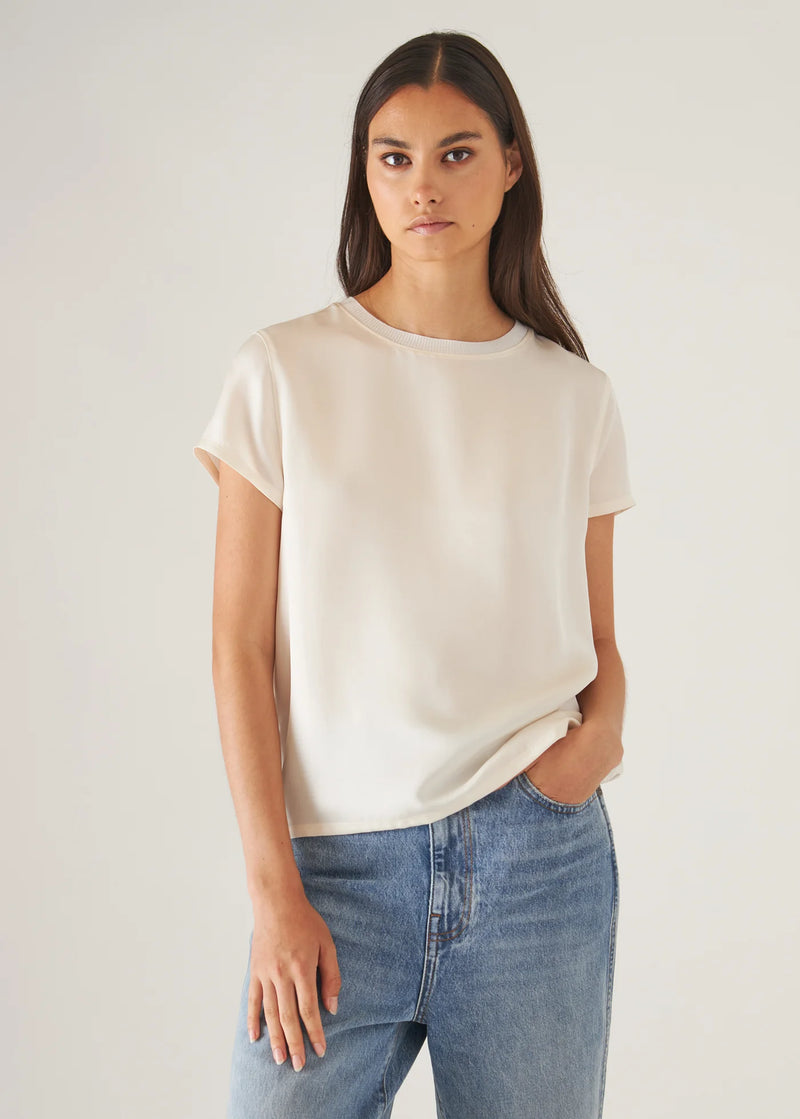 Silk Short Sleeve Tee