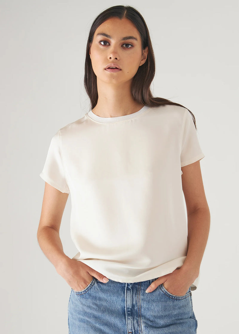 Silk Short Sleeve Tee