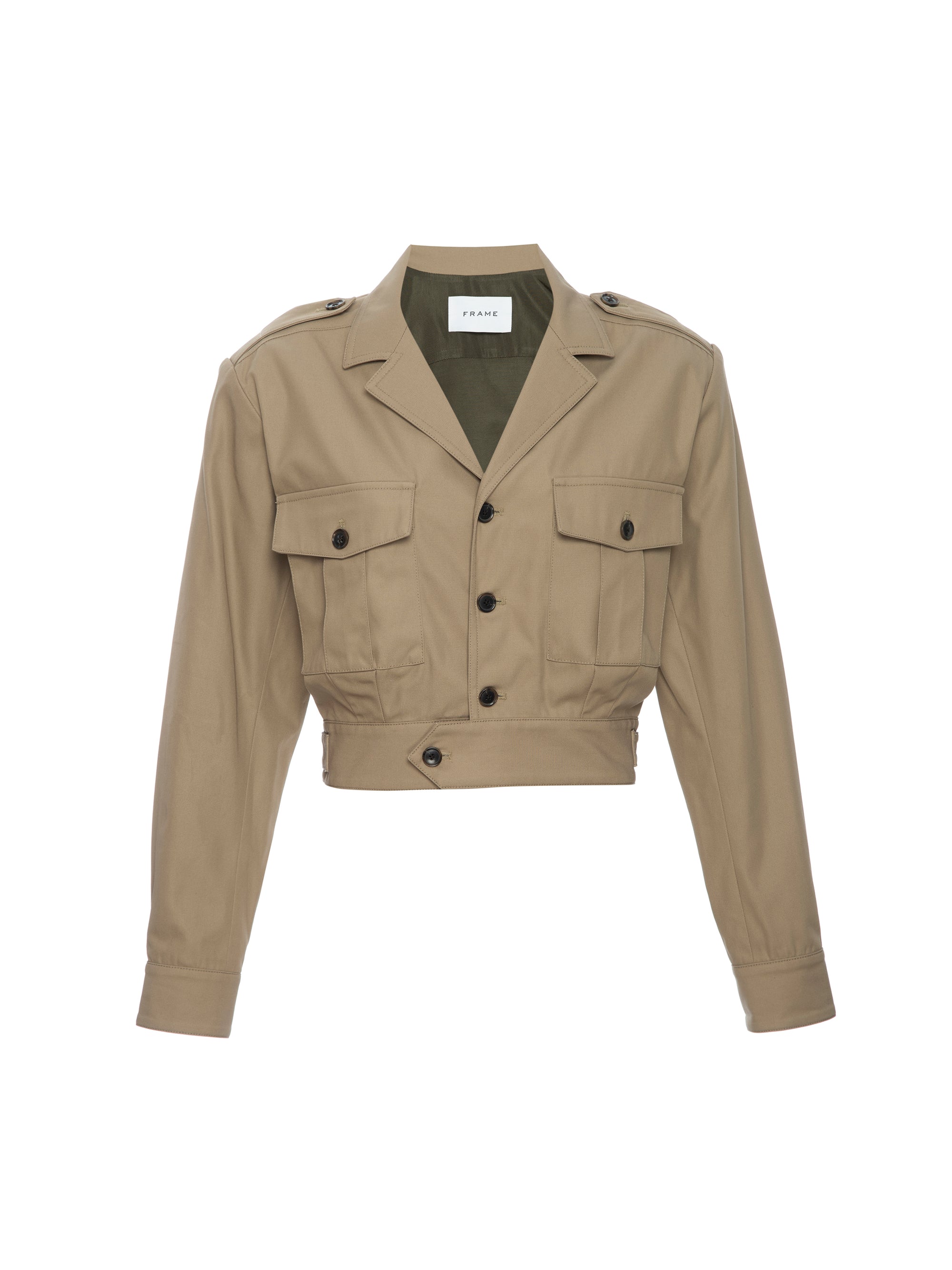 Utility Cropped Jacket by Frame