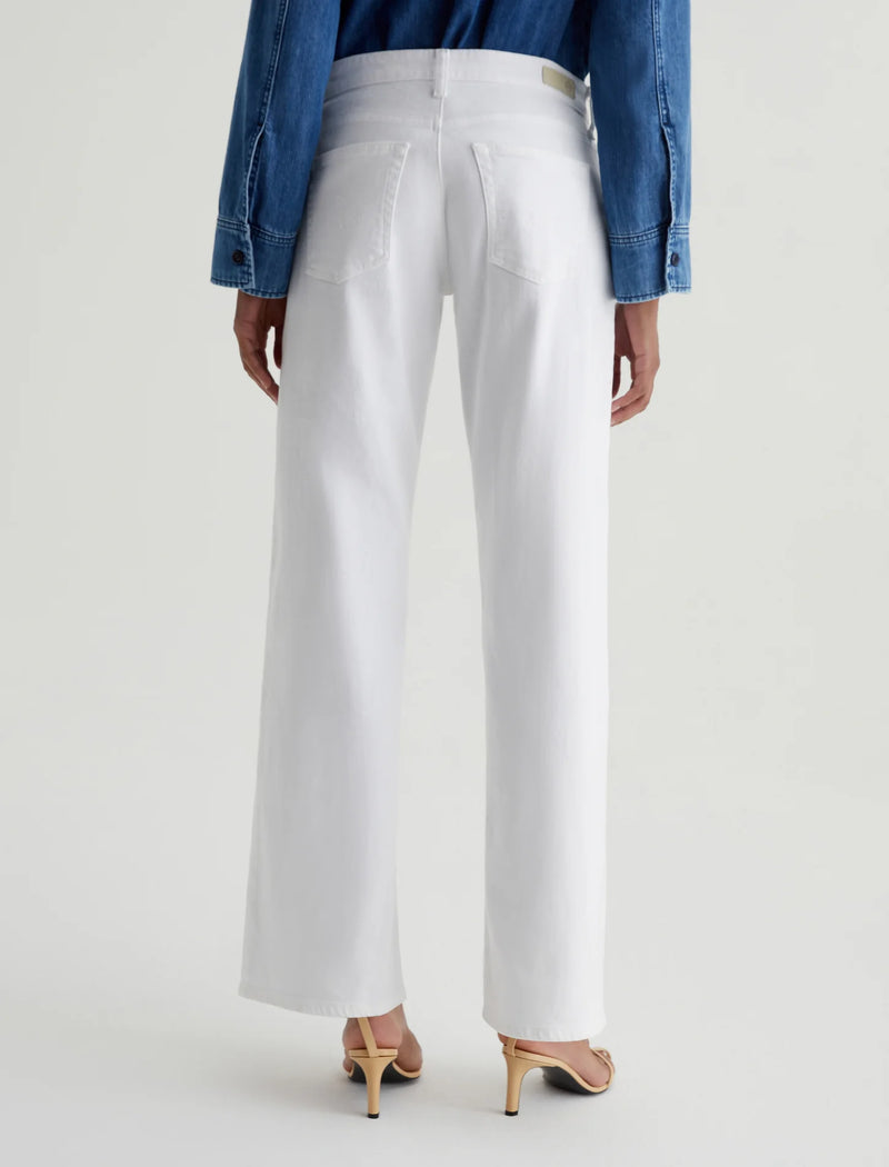 Adria Low Rise In Gallery White-AG Jeans-Tocca Finita