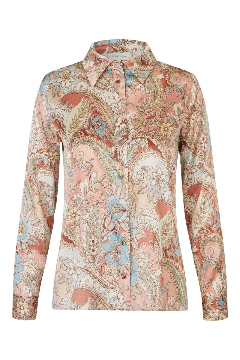 AidaDEA Blouse Sayo Dark Rose-Dea Kudibal-Tocca Finita