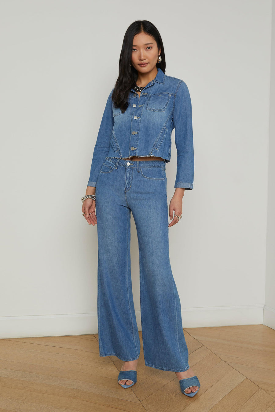 Alicent High Rise Sneaker Wide Leg Stokes-L&