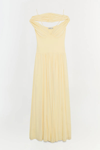 Amarantha Off The Shoulder Dress-SIMKHAI-Tocca Finita