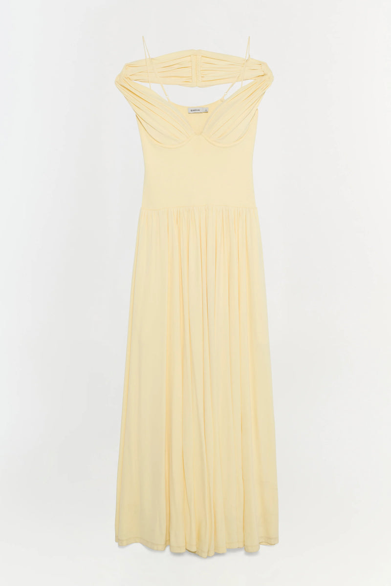 Amarantha Off The Shoulder Dress-SIMKHAI-Tocca Finita