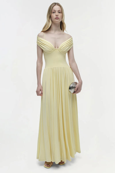 Amarantha Off The Shoulder Dress-SIMKHAI-Tocca Finita
