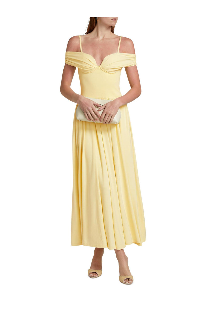 Amarantha Off The Shoulder Dress-SIMKHAI-Tocca Finita