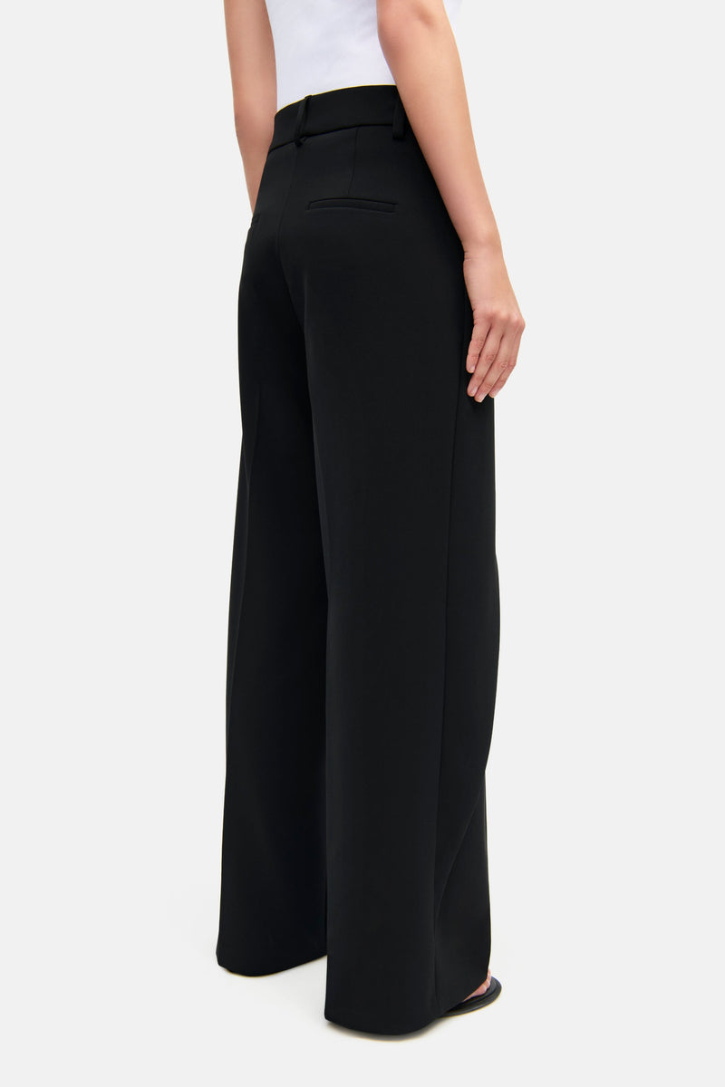Anais Wrap Pant in Black-Cambio-Tocca Finita